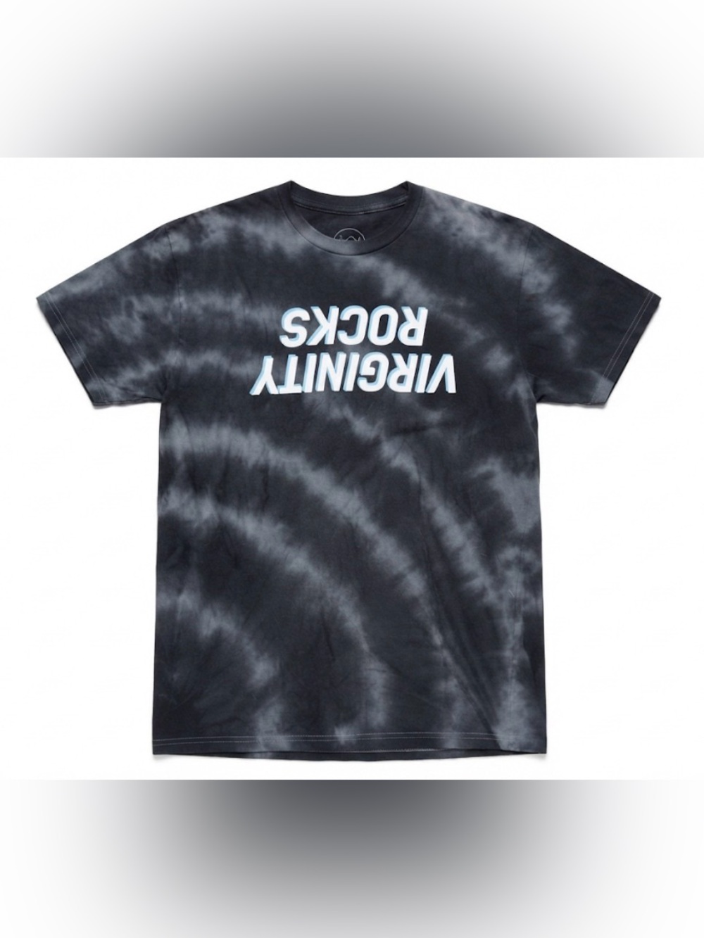 Virginity Rocks Danny Duncan Men's T-Shirt Medium Black Tie Dye Graphic Tee
